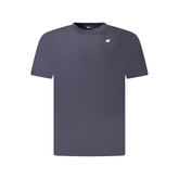 K-WAY Blue Cotton Men T-Shirt